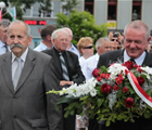 odsłonięcie pomnika Solidarności RI - Siedlce, 6 lipca 2014 r.